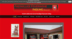 Desktop Screenshot of feuerwehr-indling.de
